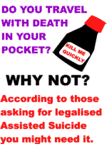 Do you travel with death in your pocket?