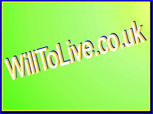 Welcome to the Will to Live Campaign site. Click here to continue